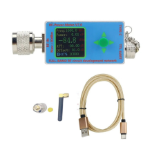 N-Type 100K-10Ghz V7.0 Power Meter TTL Software Communicatie TYPE-C USB Data Export Detector Attenuator