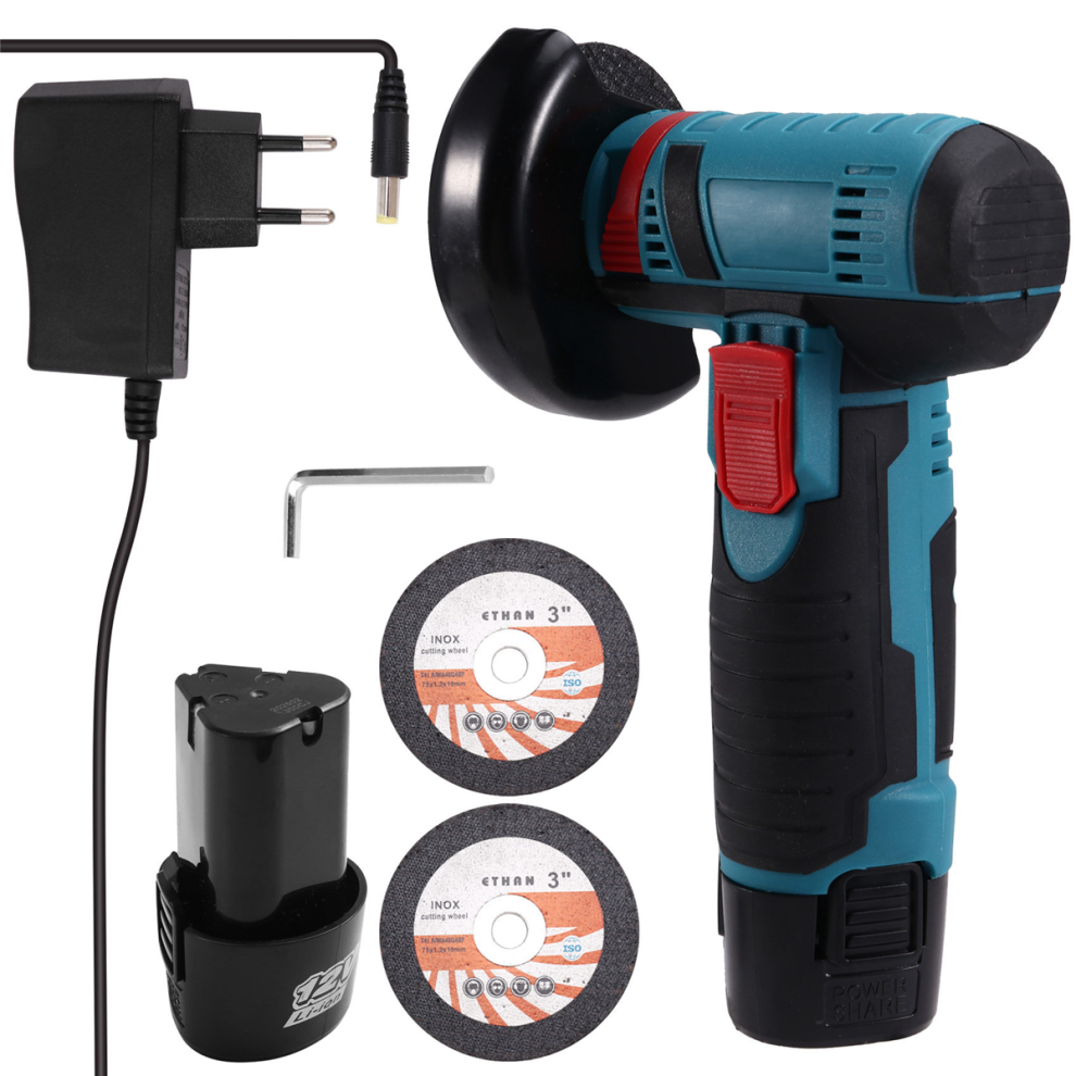 Mini Haakse Slijper, Huishoudelijk, Oplaadbaar, Snij- En Polijstmachine, Elektrisch, Handzaam, Eu-Stekker-image