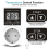2-pack thermostaataansluiting met sensor, digitale temperatuurregelaaraansluiting, waterdichte schakelaar EU-stekker 4