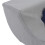 Ergonomic Gray Blue Face Down Pillow with Hollow Headrest Support 10