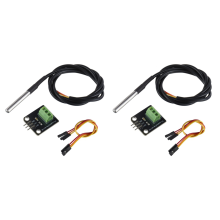 Temperatuursensormodulekit met waterdichte roestvrijstalen sonde voor