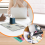 Acryl brievenbak, papierorganizer, transparante bureau-organizer, stapelbaar accessoire 6