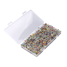 1000 stuks naai- en rechte spelden voor stof, quilten, lang 1,5 inch, sieraden, doe-het-zelfdecoratie, knutselen