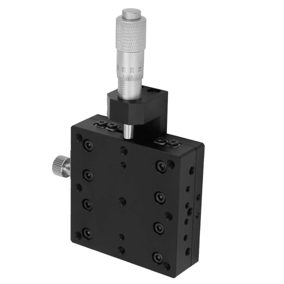 X Lineaire Tafel, Micrometer Handmatige Fijnafstelling - Rollentafel 60 60 Mm Voor Optische Testapparatuur-image