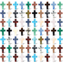75 stuks kristallen zorgenstenen in bulkvorm, heksenvorm, multi-pocket steen voor doe-het-zelf kettingen en sieraden