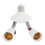 360 graden verstelbaar - 2-in-1 E27 splitterfittingadapter. Standaard LED-lampadapter. 2