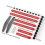 Trap sjabloon tool, traptrede maatmal, trap meetmal voor traptreden tool 5