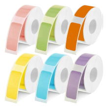 Mini thermische etikettenprinter Papier Waterbestendig en oliebestendig Print Lijmvrije anti-kras tape Sticker