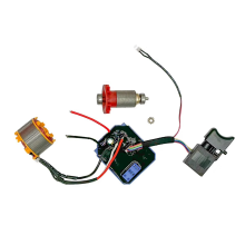 Lithium-elektrische boormachine met borstelloze motor, 21V, 12 tanden, besturingskaart, boormachine