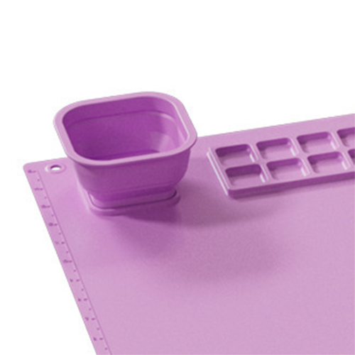 Siliconen schildermat, kwastenhouder, multifunctionele kunstgraffitimat 1
