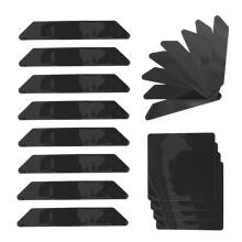 20 stuks zelfklevende tape voor het bevestigen van tapijten en banken, antislipstickers, wasbare antislip rubberen mat voor huishoudelijk gebruik