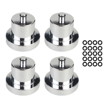 4 stuks aluminium kriksteunen voor het heffen van auto's (R1S, R1T, 2022, 2023)