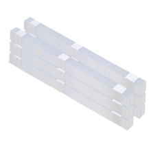 60 stuks lijmstrips met gaasrug, 3/5 inch thermisch voor het repareren van boekbanden, capaciteit 101-130 vel