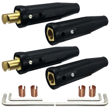 2-pack LC-40 laskabels met snelkoppeling, mannelijke en vrouwelijke connectoren voor machine-accessoires