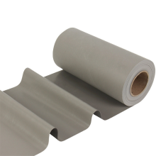 Isolerende siliconendoek, 300 mm breed, grijs, zacht, thermisch kussen zonder kleeflaag (1 m)