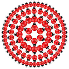 100 stuks mini-harsinsecten, kleine lieveheersbeestjes, plastic knutselornamenten, lieveheersbeestjesbedels