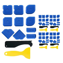 5-delige siliconenkit voor het afwerken van badkamers, keukens, het verwijderen van voegen en het gladmaken van kit.