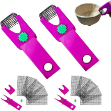 Kleine schuurharp, Surform-keramiekgereedschap, voor beeldhouwen, blokkunst, gereedschap voor het gladstrijken van B