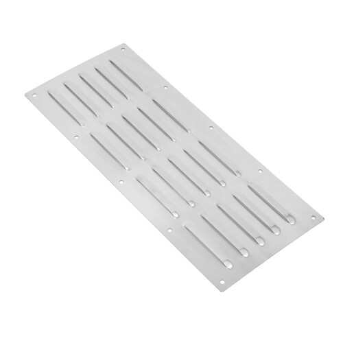 Stainless Steel Venting Panel for Fire Pit & Outdoor Kitchen, 38x16.5cm