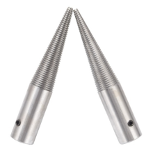 Conische spindels gemonteerd op 12,7 mm assen voor polijstschijven, tafelslijpmachineset