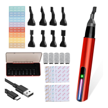 Reciprocating Sander, Mini Detail Sander Tool, USB snel oplaadbare elektrische schuurpen voor slijpen, polijsten en knutselen
