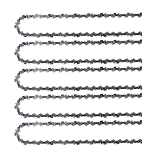 5-pack 14 inch kettingzaagketting, 52 aandrijfschakels, 0,050 inch dikte, 3/8 inch steek, vervangende kettingen voor ,,
