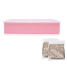 DIY Creativiteit Tafel Zandkunst Tekenen Lightbox voor Kinderen Mini Tafellamp met LED Vakantie Kerst Roze