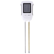 Bodemtester PH/vocht/temperatuur digitale LCD-meter hittebestendige metalen sensor vochtigheidsmeter voor bloemen en planten tuinieren