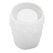 Schelp Zeester Cilindrische Kaarsenpot Siliconen Mal DIY Gips Cement Aromatherapie Container Geëmbosseerde Ornament Mal
