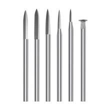 Set houtsnijboortjes, 6 stuks graveeraccessoires, bitset voor roterend gereedschap,