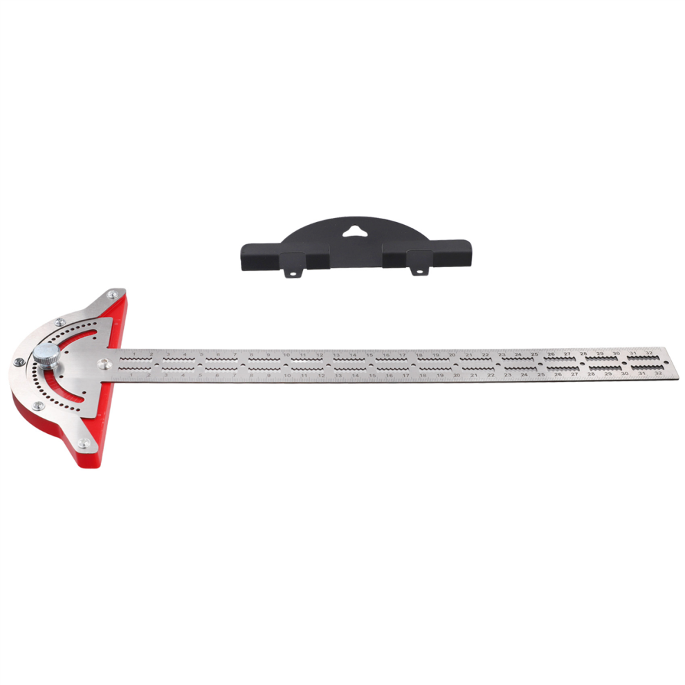 Houtbewerkers Liniaal Gradenboog Hoekzoeker Houtbewerking Ontwerp T-Vierkant Schrijfgereedschap 32Cm-image