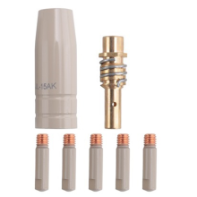 7 stuks 15AK Coating Beschermingsnozzle Lasslak Europese Airless Gas Machine Beschermhoes 1,0 mm