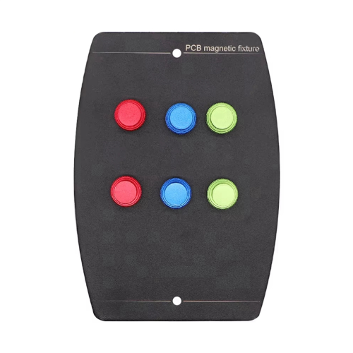 PCB-bevestigingssoldeerplatform met 6 magnetische pinbevestigingsclips