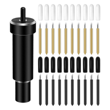 21 stuks premium vervangende snijbladen + behuizing, compatibel met Maker/Maker 3/Explore Air 2/Air 3-machines