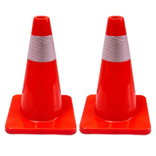 PVC-wegkegel, ijsemmer, parkeerpaal, reflecterende isolatiepijler