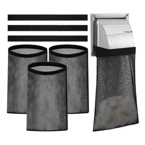 3 stuks drogerventilatie pluizenstofzak, opvangbak voor ventilatie, zak buiten 1