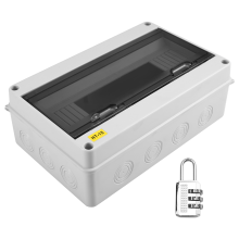 HT-serie aansluitdoos 15-weg IP65 waterdichte distributie buiten ABS elektrisch met slot voor stroomonderbreker