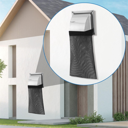 3 stuks drogerventilatie pluizenstofzak, opvangbak voor ventilatie, zak buiten 2