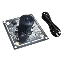 160 graden cameramodule 1MP OV9732 1280x720 USB gratis driver handmatige focus, met 2 meter kabel voor WinXP/7/8/10