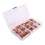 300 stuks koperen ringcombinatiedoosafdichtingspakking metaal plat 3