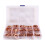 300 stuks koperen ringcombinatiedoosafdichtingspakking metaal plat 1