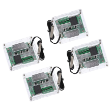 4 stuks W1209 met behuizing 12V DC digitale temperatuurregelprintplaat microthermostaat - 50-110