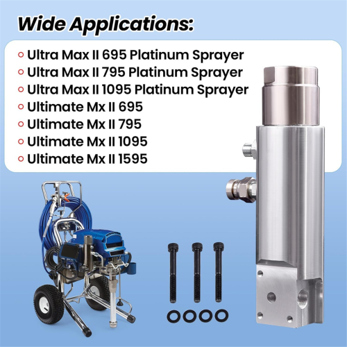15C838 Airless verffilter assemblage 695 795 1095,Mx II 695/795/1095/1595, pomp 2