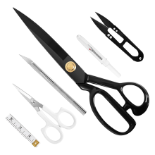 Kleermakersschaar 9 inch - Zware kwaliteit, naaischaar voor het knippen van stof, leer en huishoudelijke artikelen