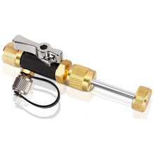 HVAC-klepkernverwijderingsgereedschap, 1/4 inch vacuümgereedschap, werkt met alle koelmiddelen, HVAC-gereedschap