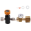 Voor Carbonator Cilinder Opblaasventiel Supplement Station Adapter, Adapter B 3