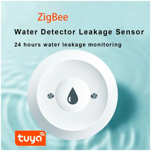 Tuya ZigBee Watersensor Lekkagedetector Overstromingslekkage Alarm Smart Life Control Werkt met Zigbee Gateway 2