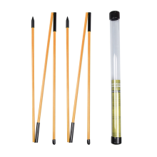 Golfuitlijningsstokken, oefenstangen, putters, oranje trainergereedschap, swingtrainingstool