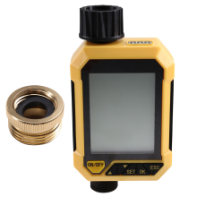Automatische bewateringsapparaat Tuin Watertimer LCD Regenval 99 minuten 1-30 dagen Regenvertraging Getimede irrigator