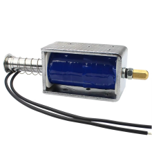 -1264B DC krachtige push-pull elektromagneet 12V solenoïde slag 30mm magnetische spoel elektrische telescopische magneet